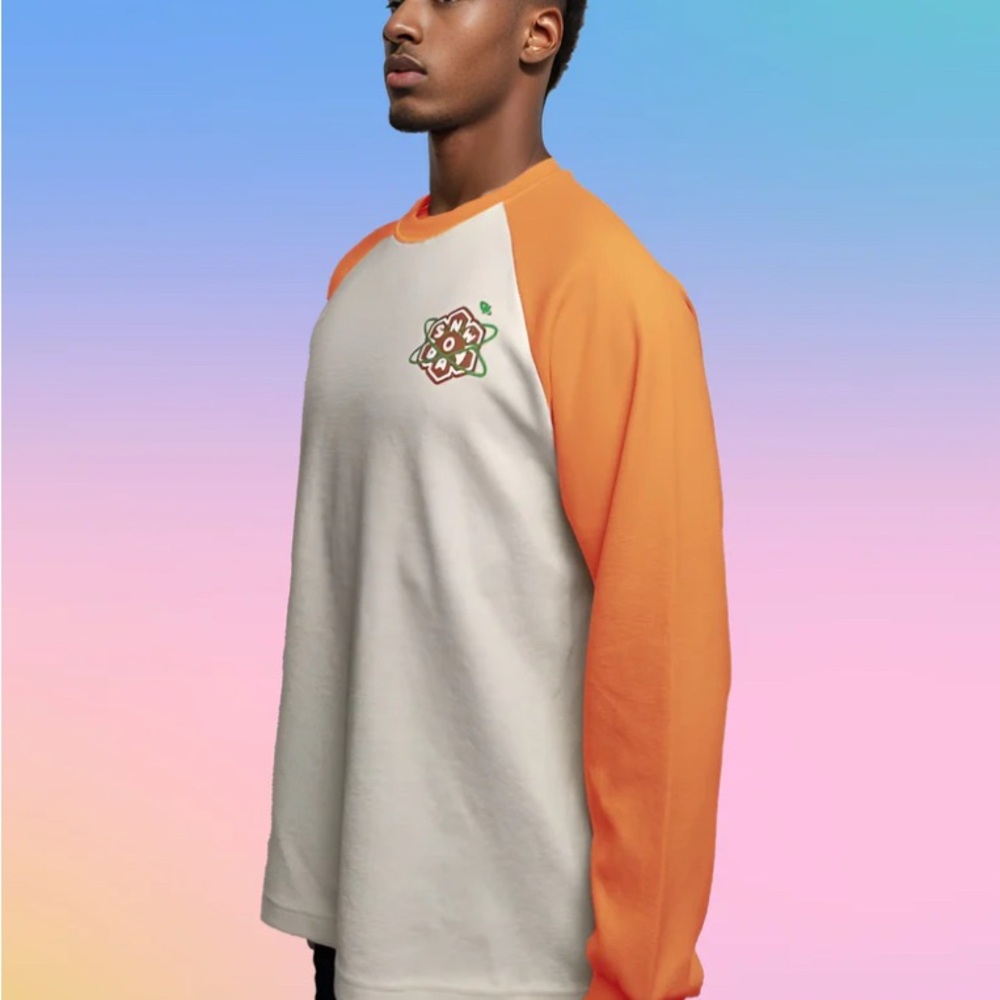 SnowDay Waffle Knit Raglan Shirt - Picture 5 of 12